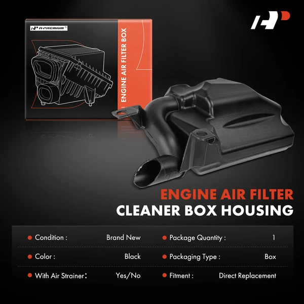 Engine Air Cleaner Intake Filter Box Housing for Mazda CX-5 3 6 L4 2.0L L4 2.5L