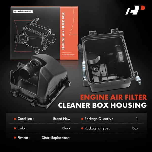 Engine Air Filter Box Housing for Toyota Yaris 2007-2020 Yaris iA 2017-2018 1.5L