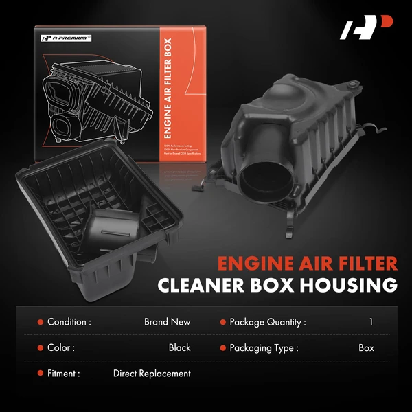 Air Cleaner Intake Filter Box Housing for Kia Sportage 2005-2010 Hyundai Tucson