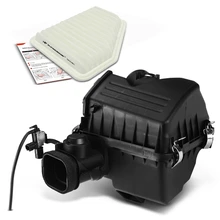 2 Pcs Engine Air Cleaner Filter Box with Air Filter for 2007 Lexus ES350