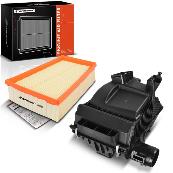 Engine Air Cleaner Filter Box with Air Filter for 2007-2012 Nissan Sentra