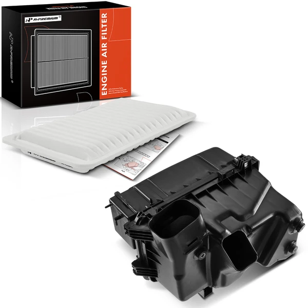 Engine Air Cleaner Filter Box with Air Filter for Toyota Sienna Highlander Lexus RX350