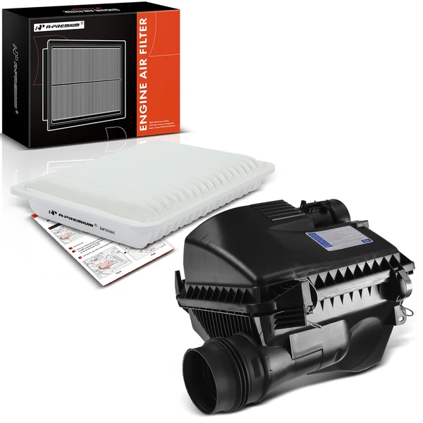 Engine Air Cleaner Filter Box with Air Filter for Toyota Tacoma 2005-2016 L4 2.7L