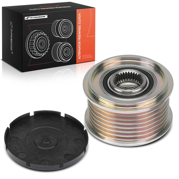 Alternator Clutch Pulley for Audi Q7 Porsche Cayenne Panamera VW 7 Grooves CW