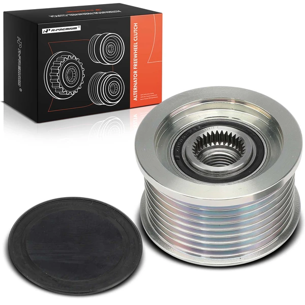 Alternator Clutch Pulley for Dodge Ram 2500 Ram 3500 Porsche 911 8 Grooves CW