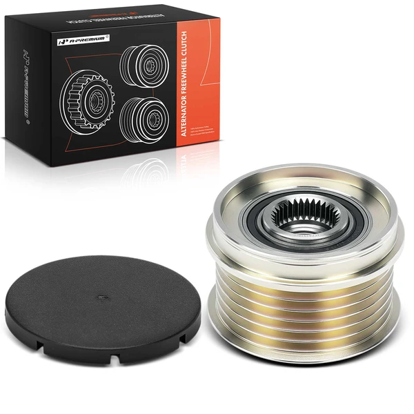 Alternator Clutch Pulley for Porsche 911 2000-2011 Cayman Boxster 6 Grooves CW