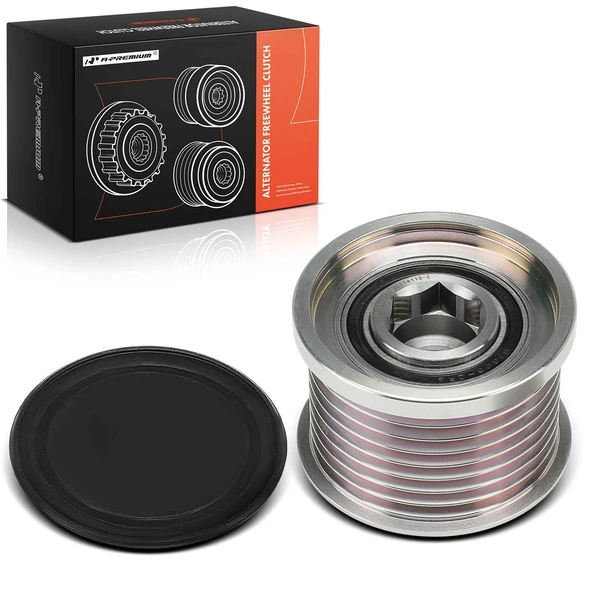 Alternator Clutch Pulley for BMW 528i F10 2011 X3 F25 3.0L 8 Grooves Clockwise