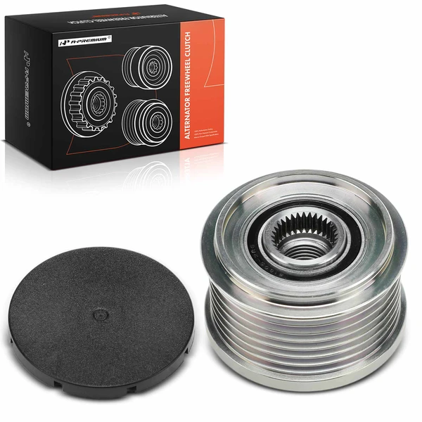 Alternator Clutch Pulley for Ford Ranger Transit-150 250 350 350 HD 7 Grooves CW