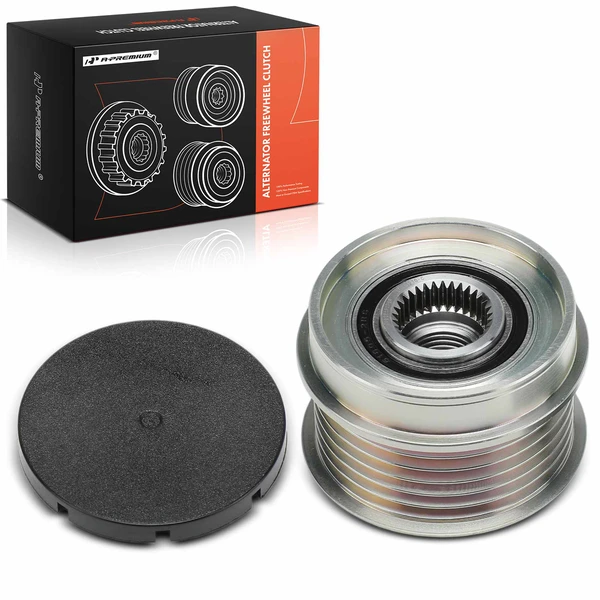 Alternator Clutch Pulley for Ford Escape 05-07 Focus Mazda Tribute 6 Grooves CW