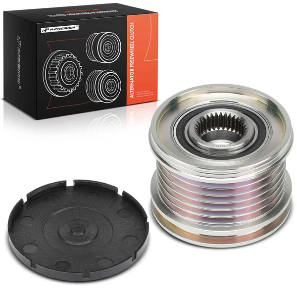 Alternator Clutch Pulley for Nissan Sentra 2013-2019 L4 1.8L 6 Grooves Clockwise