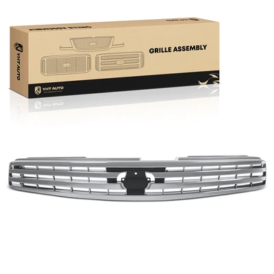 Front Chrome Plastic Active Grille Shutter
