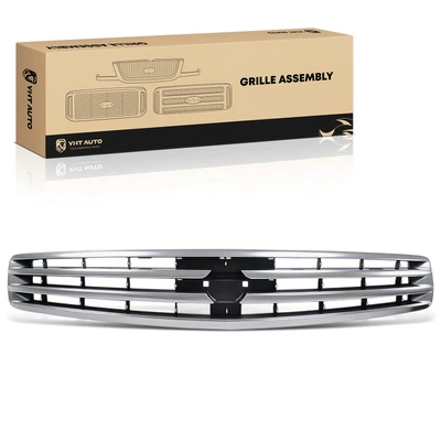Front Chrome Plastic Active Grille Shutter