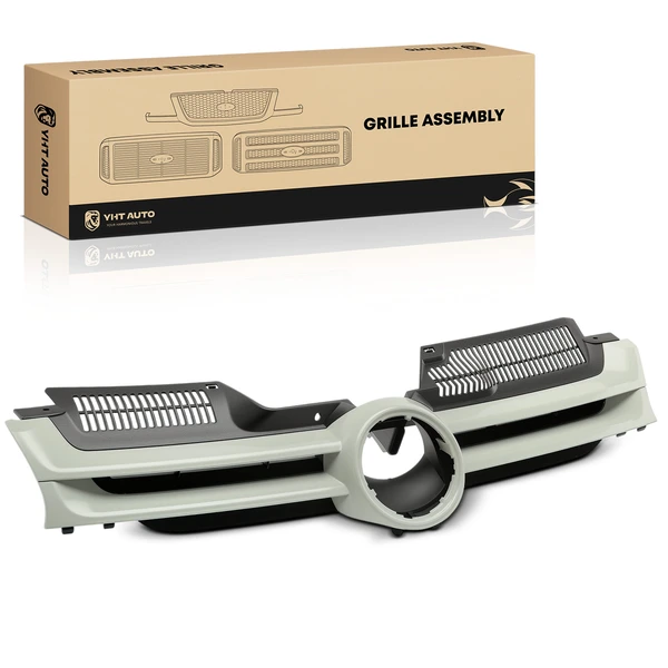 Front Bumper Grille for Volkswagen Rabbit 2006-2009 L5 2.5L GAS