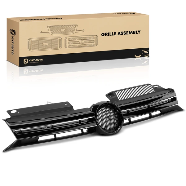 Front Bumper Grille for Volkswagen Golf 2010-2014 2.0L 2.5L