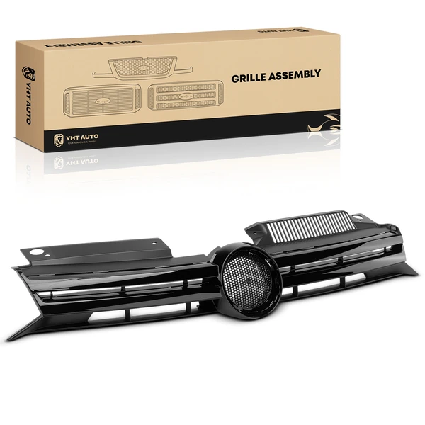 Front Grille for Volkswagen Golf 2010-2014 L4 2.0L L5 2.5L