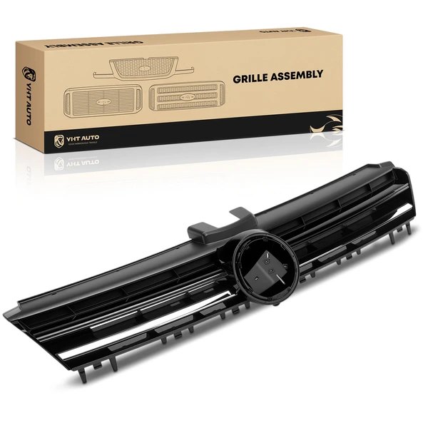 Front Bumper Grille for Volkswagen Golf Golf SportWagen 2015-2017 1.4L 1.8L 2.0L