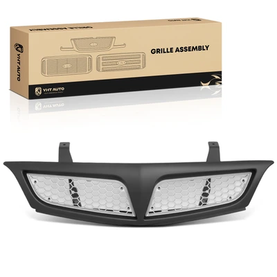 Front Chrome Silver Active Grille Shutter