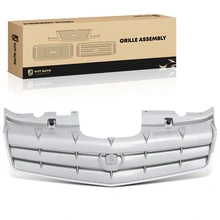 Front Chrome Silver Active Grille Shutter for 2006-2009 Cadillac SRX