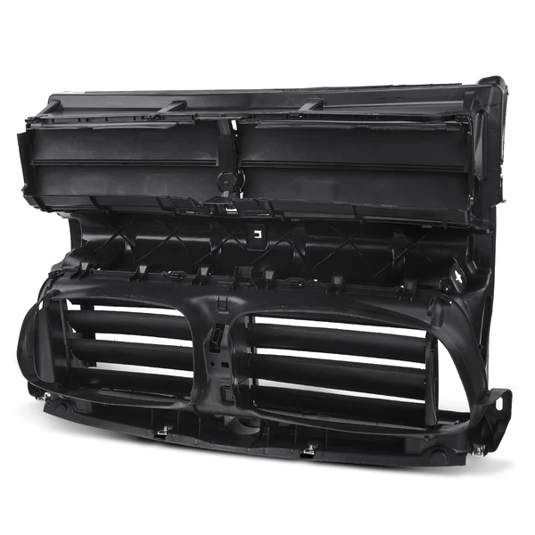 Front Active Radiator Grille Shutter Support Air Duct with Motor for 2014-2016 BMW 535d