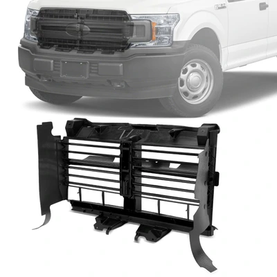 Active Grille Shutter with Actuator Assembly