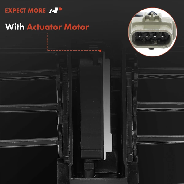 Active Grille Shutter Assembly with Motor for Buick Envision 2016-2020