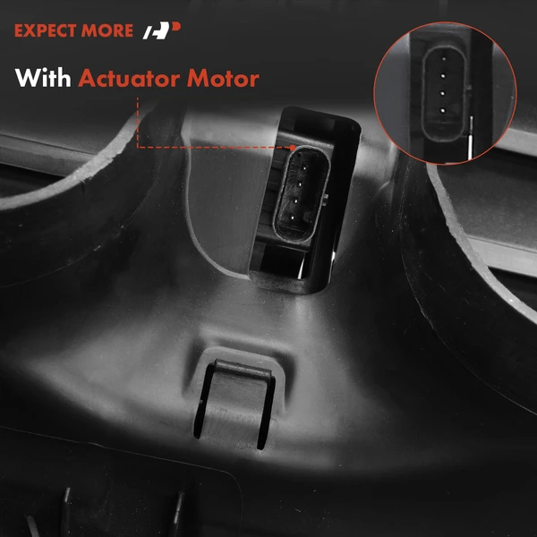 Front Active Radiator Grille Shutter with Motor for BMW 528i 535i 550i 2011-2013