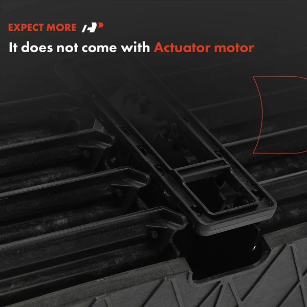 Active Grille Shutter without Actuator Assembly for Dodge Dart 2013-2016