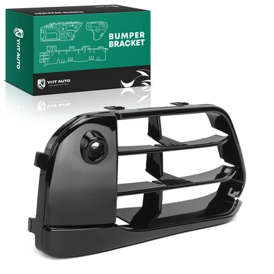 Driver Bumper Grille with Park Distance Control Sensor Holes