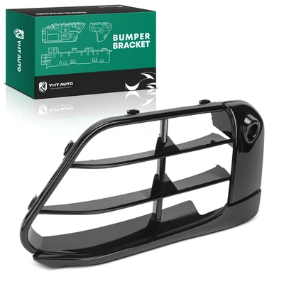 Passenger Bumper Grille with Park Distance Control Sensor Holes