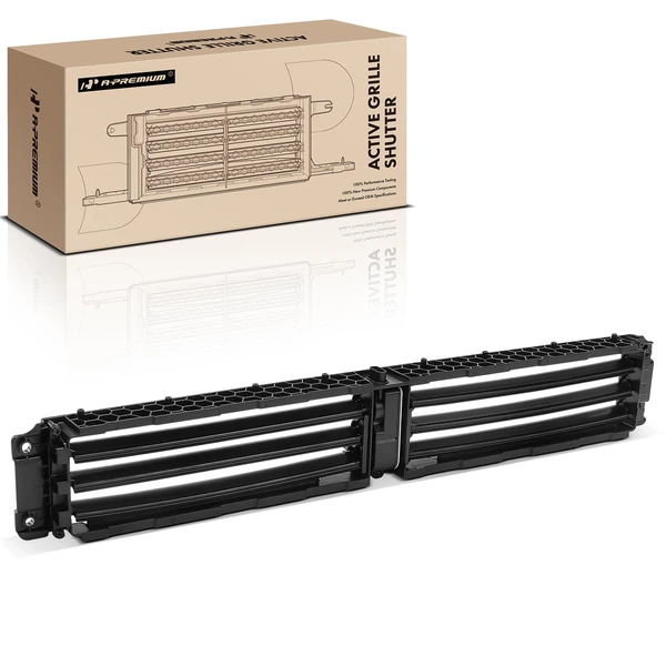 Upper Active Grille Shutter for Chevy Malibu 2016-2018 Buick LaCrosse 2017-2019