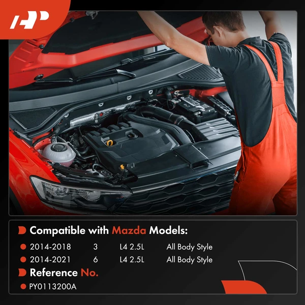 Air Cleaner Intake Inlet Duct for Mazda 3 2014-2018 6 2014-2021 2.5L