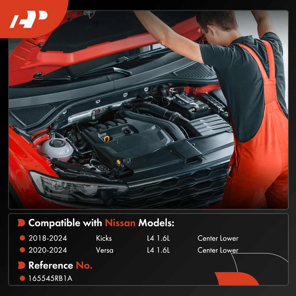 Center Lower Air Intake Hose Inlet Tube Duct Assembly for Nissan Versa 2020-2024