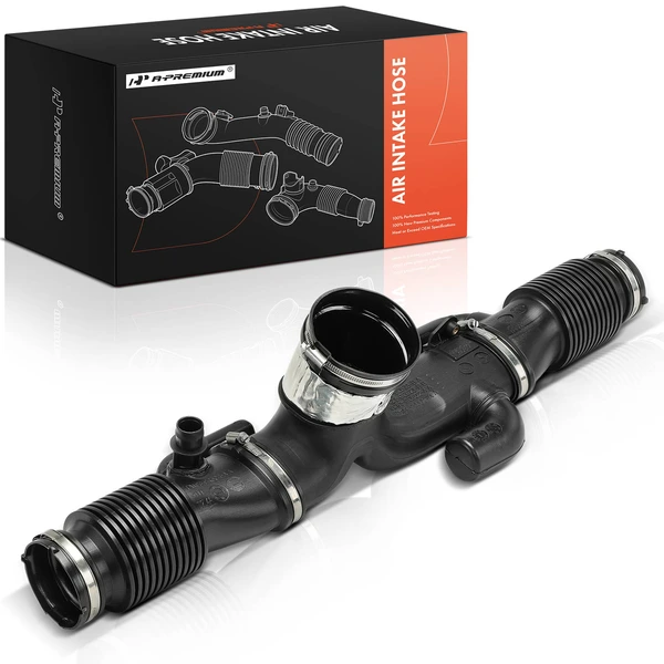 Air Intake Resonator Hose Tube with Clamp for Jaguar XJ 2013-2019 V6 3.0L RWD