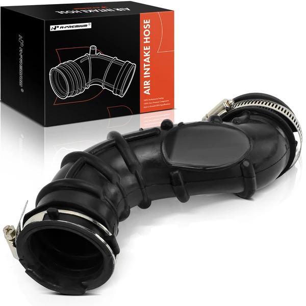 Engine Air Intake Hose with Clamps for Ford Explorer Flex Taurus Lincoln MKS MKT