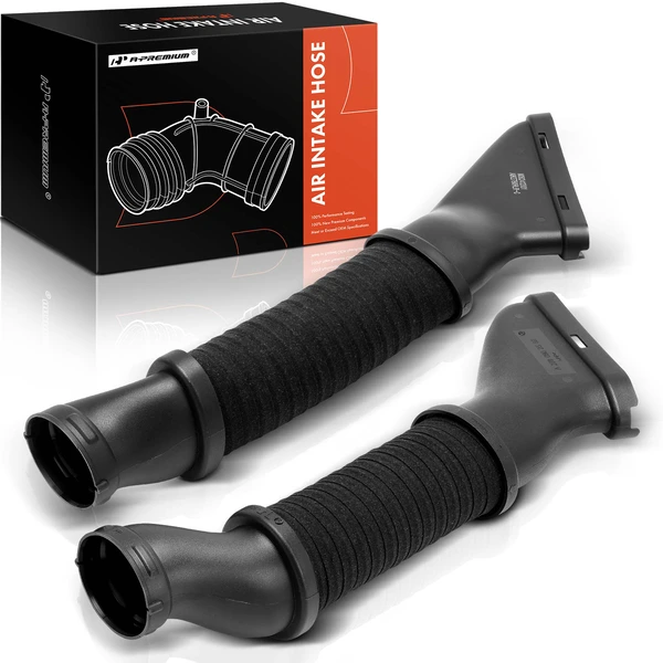2 Pcs Driver & Passenger Engine Air Intake Hose for Mercedes-Benz GL450 GL550
