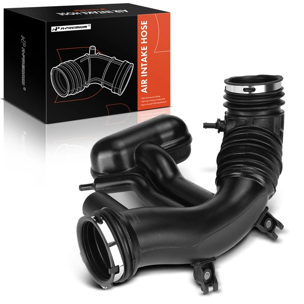 Engine Air Cleaner Inake Hose Duct with Clamp for Jeep JK JL Wrangler 2012-2018