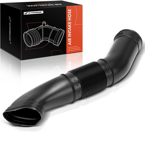 Passenger Engine Air Intake Hose without Clamp for Mercedes-Benz CL500 S55 AMG