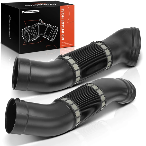 2 Pcs Engine Air Intake Hose for Mercedes-Benz E320 W211 2003-2005