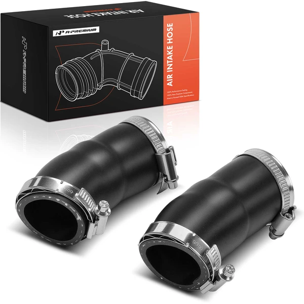 2 Pcs Air Intake Hose for Audi A8 Quattro S6 S8 2013-2018 RS7 2014-2018 S7 2013-2014 2016-2018 4.0L