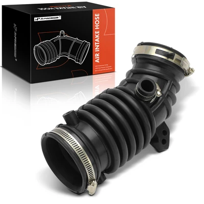 Engine Air Intake Hose with Hose Clamps