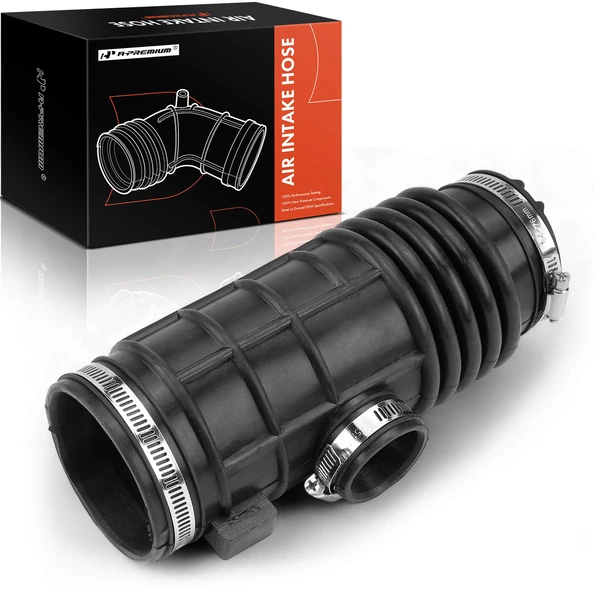 Air Cleaner Intake Hose with Hose Clamps for 1993-1996 Geo Tracker