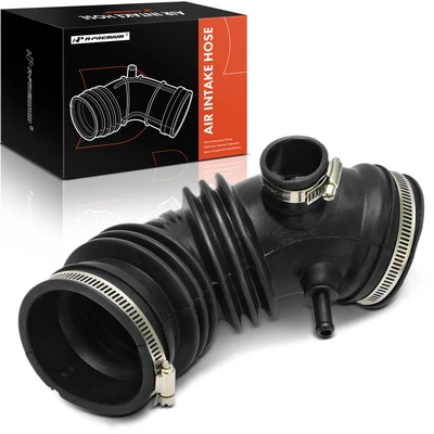 Engine Air Intake Hose with Hose Clamps