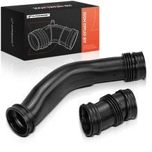 2 Pcs Upper Air Pipe Air Intake Hose Kit for 2011-2012 BMW 740i