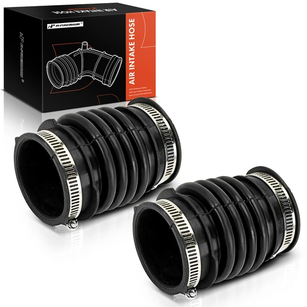 2 Pcs Engine Air Intake Hose with Hose Clamps for Lexus ES300 1999-2001