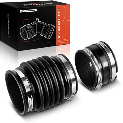 2 Pcs Air Cleaner Intake Hose