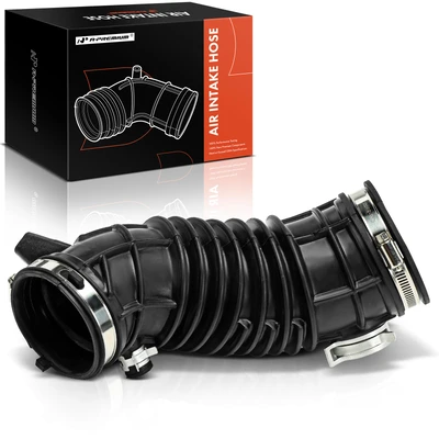 Air Cleaner To Engine Intake Hose with Hose Clamps