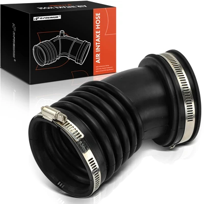 Engine Air Intake Hose with Hose Clamp