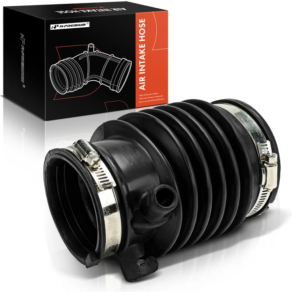Air Cleaner To Engine Intake Hose with Hose Clamps for Honda Accord 2005-2007