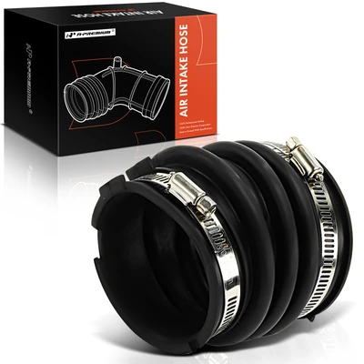 Engine Air Intake Hose with Hose Clamps