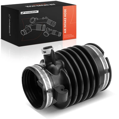 Air Cleaner To Engine Intake Hose with Hose Clamps